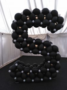 8ft balloon letter S