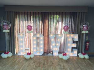 Deco bubble balloon decorations