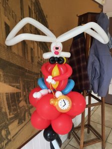 Balloon white rabbit