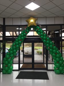 Triangle Christmas Tree Arch