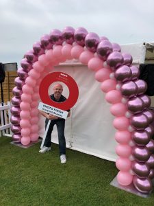 box arch with chrome outer layer