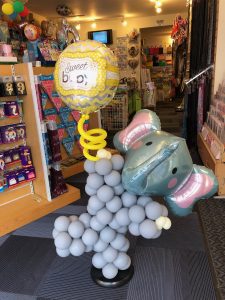 Balloon elephant with 3D head