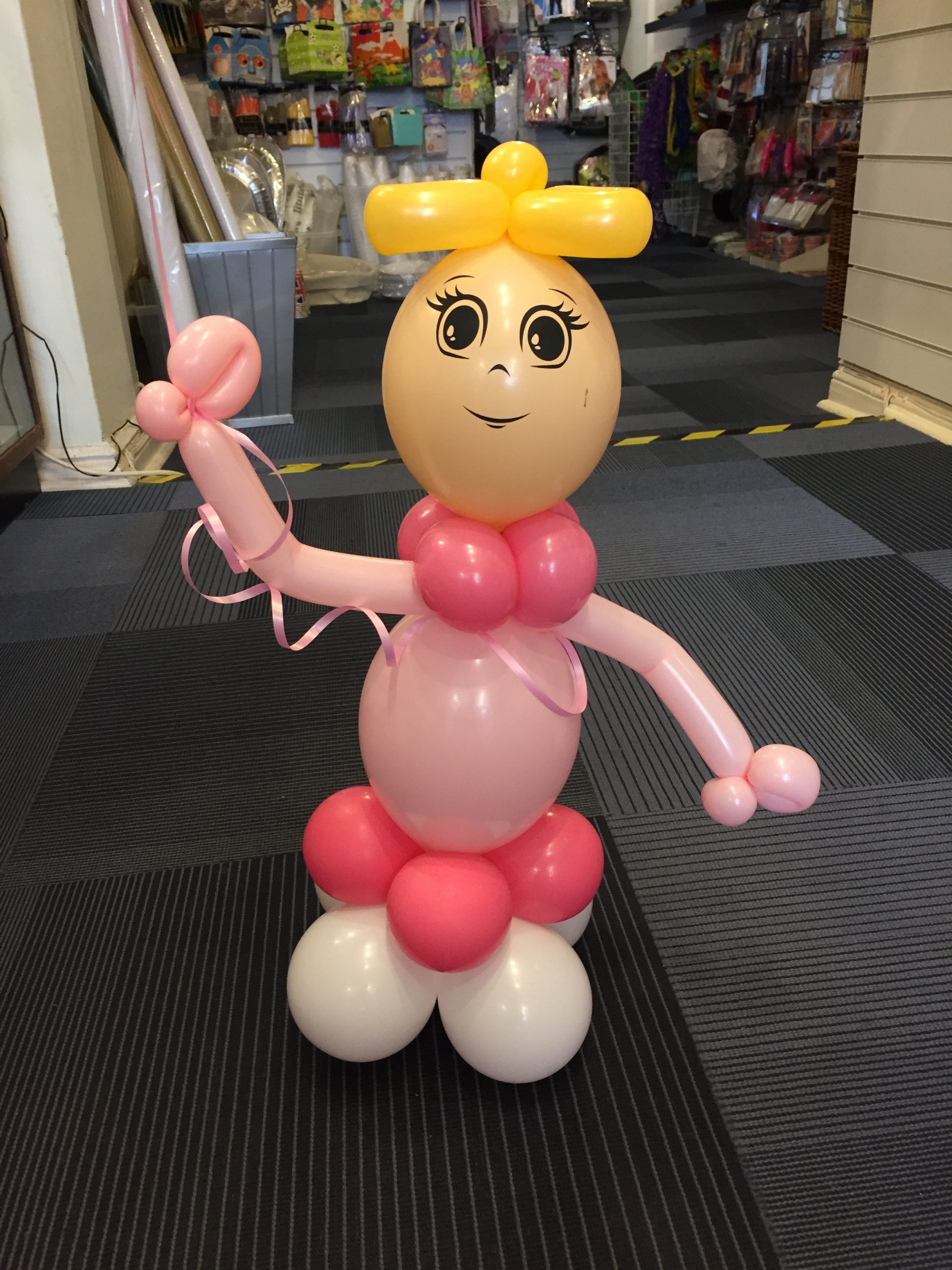 Baby girl balloon base